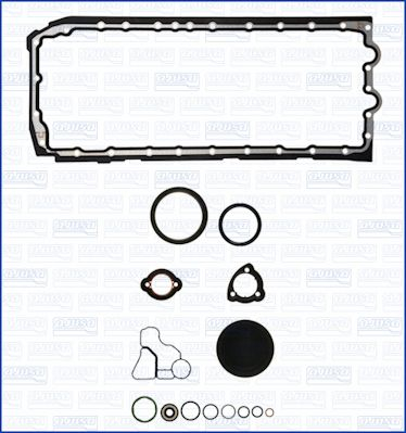 Garnituri motor - Set garnituri carter potrivit BMW 1 (E81), 1 (E82), 1 (E87), 1 (E88), 3 (E90), 3 (E91), 3 (E92), 3 (E93), 5 (E60), 5 (E61), 5 (F11), 6 (E63), 6 (E64) 2.5/3.0 09.04-06.15