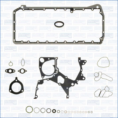 Set garnituri carter potrivit BMW 3 (E46), 5 (E60), 5 (E61), 7 (E65, E66, E67), X3 (E83), X5 (E53) 2.5D/3.0D 06.02-12.10 [1]