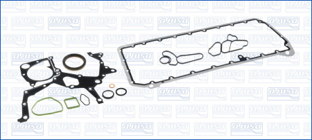 Garnituri motor - Set garnituri carter potrivit BMW 3 (E90), 3 (E91), 3 (E92), 5 (E60), 5 (E61), 6 (E63), 6 (E64), X3 (E83), X5 (E70), X6 (E71, E72) 3.0D 09.05-07.13