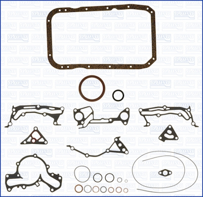 Set garnituri carter potrivit CHRYSLER LE BARON, SARATOGA, VOYAGER II; MITSUBISHI PAJERO I, PAJERO II, SIGMA; PLYMOUTH SUNDANCE, VOYAGER 3.0 09.86-03.01 [1]