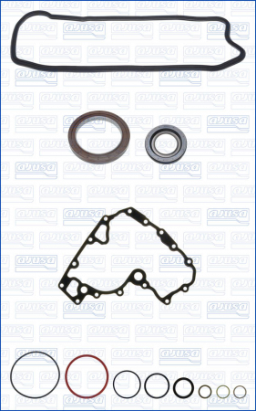 Set garnituri carter potrivit FIAT DUCATO 2.3D 07.06- [2]