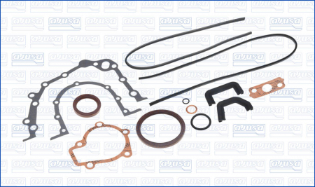 Garnituri motor - Set garnituri carter potrivit HYUNDAI COUPE II, HIGHWAY, TIBURON, TRAJET, TRAJET/MINIVAN, TUCSON, TUCSON/SUV; KIA CARENS II, CEE'D, CERATO I, PRO CEE'D 2.0/2.0LPG 08.01-