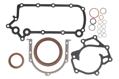 Garnituri motor - Set garnituri carter potrivit HYUNDAI H-1, H-1 / STAREX, PORTER; KIA SORENTO I 2.5D 07.01-03.11
