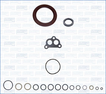 Garnituri motor - Set garnituri carter potrivit HYUNDAI I30; KIA CEED, PICANTO III, PROCEED, RIO IV, STONIC, XCEED 1.2/1.25/1.4 11.16-
