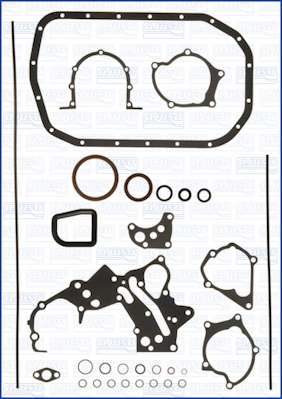 Garnituri motor - Set garnituri carter potrivit MITSUBISHI COLT III, ECLIPSE I, GALANT VI, LANCER IV 1.6/1.8/2.0 11.87-11.95