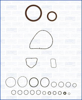 Set garnituri carter potrivit TOYOTA AURIS, AVENSIS, COROLLA, COROLLA VERSO, VERSO 2.0D/2.2D 07.05-10.18 [1]