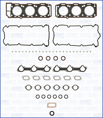 Garnituri motor - Set garnituri chiulasa (configurat) Dreapta/Stanga potrivit ALFA ROMEO 147, 156, 166, GT, GTV, SPIDER; LANCIA THESIS 3.0/3.2 09.94-09.10