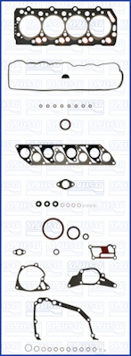 Set garnituri chiulasa potrivit KIA K2500, PREGIO 2.5D 08.95- [1]
