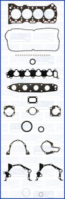 Set garnituri chiulasa potrivit SUBARU JUSTY II; SUZUKI BALENO, CARRY, JIMNY, SWIFT II, WAGON R+ 1.3 07.95- [1]