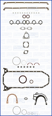 Garnituri motor - Set garnituri chiulasa potrivit VOLVO 240, 740, 760, 940, 940 II, 960; VW LT 28-35 I, LT 40-55 I 2.4D 08.78-10.98