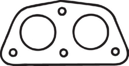 Set Garnituri, Sistem de esapament potrivit BMW 1 (E81), 1 (E82), 1 (E87), 1 (E88), 3 (E90), 3 (E91), 3 (E92), 3 (E93), 5 (E60), X1 (E84), X3 (E83) 2.0 06.04-06.15 [1]