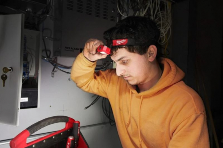 Set lanternă HL2IPL-LED, Milwaukee tip baterie AAA, 2 pcs. [1]