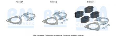 Set montaj esapament BM11038 ALFA ROMEO 159, BRERA, SPIDER 1.9D/2.4D intre 2005-2012 [1]