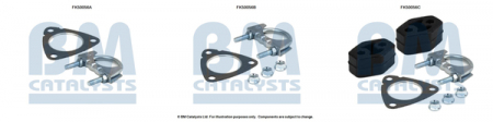 Set montaj esapament BM50056 SEAT CORDOBA, IBIZA III; SKODA FABIA I, FABIA I PRAKTIK; VW POLO 1.2 intre 2001-2008 [1]