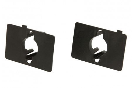 Suporti caroserie - Set montaj senzori parcare spate 2 buc. set, plastic, negru potrivit OPEL CORSA F dupa 2019