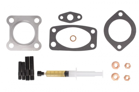 Turbocompresor - Set montaj turbocompresor (cu garnituri) potrivit ALFA ROMEO 159, BRERA, SPIDER; FIAT CROMA 2.4D 06.05-12.12