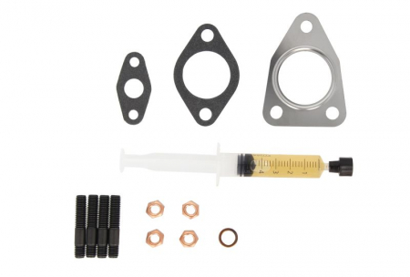 Turbocompresor - Set montaj turbocompresor (cu garnituri) potrivit ALFA ROMEO MITO; FIAT 500L, BRAVO II, DOBLO, DOBLO CARGO, GRANDE PUNTO, IDEA, LINEA, PUNTO EVO; LANCIA DELTA III, MUSA; OPEL ZAFIRA C 1.6D/2.0D 09.07-