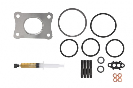 Turbocompresor - Set montaj turbocompresor (cu garnituri) potrivit AUDI A1, A1 CITY CARVER, A3, A4 B9, A5, Q2, Q3; CUPRA FORMENTOR, LEON, LEON SPORTSTOURER; SEAT ATECA, IBIZA IV, IBIZA IV SC 1.2-1.5H 04.11-