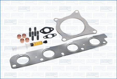 Turbocompresor - Set montaj turbocompresor (cu garnituri) potrivit AUDI A1, A3, Q3, TT; SEAT ALHAMBRA, ALTEA, ALTEA XL, LEON, TOLEDO III; SKODA OCTAVIA II; VW AMAROK, BEETLE, EOS, GOLF V, GOLF VI, JETTA III 2.0 09.04-