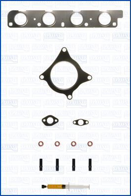 Set montaj turbocompresor (cu garnituri) potrivit AUDI A1, A3, Q3, TT; SEAT ALHAMBRA, ALTEA, ALTEA XL, LEON, TOLEDO III; SKODA OCTAVIA II; VW AMAROK, BEETLE, EOS, GOLF V, GOLF VI, JETTA III 2.0 09.04- [1]