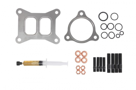 Turbocompresor - Set montaj turbocompresor (cu garnituri) potrivit AUDI A4 B8, A5 1.8 10.07-01.17