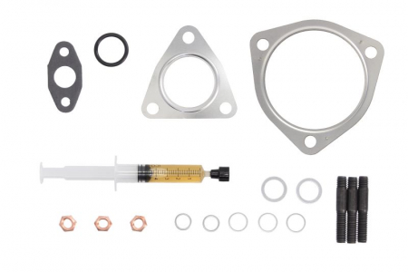 Turbocompresor - Set montaj turbocompresor (cu garnituri) potrivit AUDI Q7; VW TOUAREG 4.2D 03.07-03.18