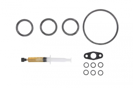 Turbocompresor - Set montaj turbocompresor (cu garnituri) potrivit BMW 1 (E82), 1 (E88), 3 (E90), 3 (E91), 3 (E92), 3 (E93), 5 (E60), 7 (F01, F02, F03, F04), X6 (E71, E72), Z4 (E89) 3.0 04.06-08.16