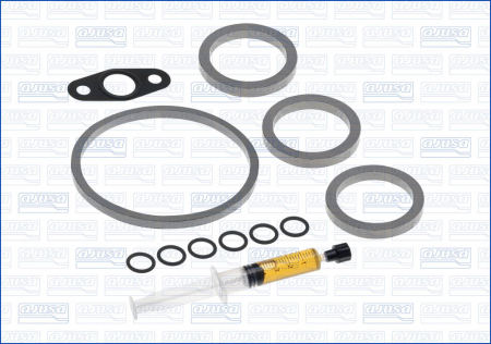 Set montaj turbocompresor (cu garnituri) potrivit BMW 1 (E82), 1 (E88), 3 (E90), 3 (E91), 3 (E92), 3 (E93), 5 (E60), 7 (F01, F02, F03, F04), X6 (E71, E72), Z4 (E89) 3.0 04.06-08.16 [1]