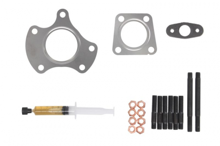 Turbocompresor - Set montaj turbocompresor (cu garnituri) potrivit CHRYSLER VOYAGER V; DODGE NITRO, RAM; JEEP CHEROKEE, WRANGLER III; LANCIA VOYAGER 2.8D 06.04-