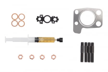Turbocompresor - Set montaj turbocompresor (cu garnituri) potrivit CITROEN DS3; FORD B-MAX, C-MAX II, FIESTA VI, FOCUS III, GALAXY II, GALAXY MK II, GRAND C-MAX, MONDEO IV, S-MAX 1.6D 11.09-
