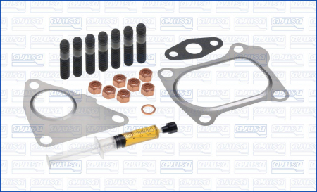 Set montaj turbocompresor (cu garnituri) potrivit DACIA LOGAN, LOGAN EXPRESS, LOGAN MCV, SANDERO; NISSAN KUBISTAR, MICRA III; RENAULT CLIO II, CLIO III, CLIO III/HATCHBACK, FLUENCE 1.5D 01.03- [1]