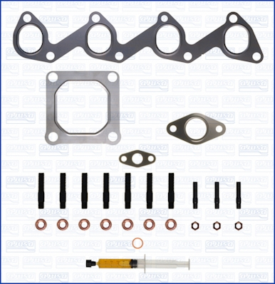 Turbocompresor - Set montaj turbocompresor (cu garnituri) potrivit FORD C-MAX, FOCUS C-MAX, FOCUS I, FOCUS II, FOCUS I/KOMBI 1.8D 03.01-09.12