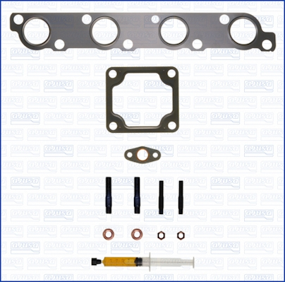 Turbocompresor - Set montaj turbocompresor (cu garnituri) potrivit FORD TRANSIT 2.4D 01.00-05.06