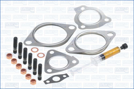 Turbocompresor - Set montaj turbocompresor (cu garnituri) potrivit HYUNDAI GRANDEUR, SANTA FÉ II; KIA PRO CEE'D 2.0D/2.2D 03.06-12.12