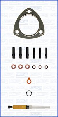 Turbocompresor - Set montaj turbocompresor (cu garnituri) potrivit LAND ROVER DISCOVERY III, DISCOVERY IV, RANGE ROVER SPORT I 2.7D 07.04-12.18