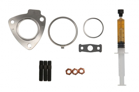 Turbocompresor - Set montaj turbocompresor (cu garnituri) potrivit LAND ROVER RANGE ROVER IV, RANGE ROVER SPORT I 3.0D 09.09-