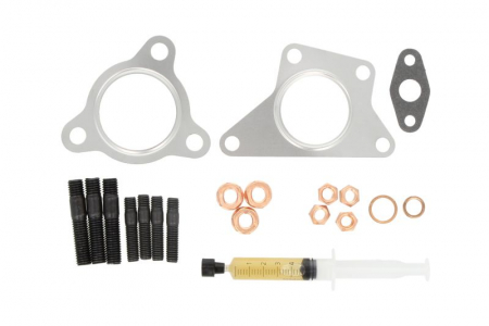 Turbocompresor - Set montaj turbocompresor (cu garnituri) potrivit MAZDA 323 F VI, 626 V, PREMACY 2.0D 04.98-03.05