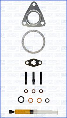 Turbocompresor - Set montaj turbocompresor (cu garnituri) potrivit MERCEDES E (W211), GL (X164), M (W164) 4.0D 01.06-08.12