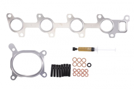 Turbocompresor - Set montaj turbocompresor (cu garnituri) potrivit MERCEDES SPRINTER 3,5-T (B906), SPRINTER 3-T (B906), SPRINTER 5-T (B906) 2.1D 06.06-