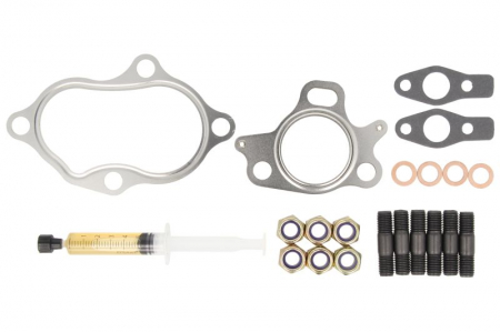 Turbocompresor - Set montaj turbocompresor (cu garnituri) potrivit MITSUBISHI 3000 GT 3.0 01.90-08.99