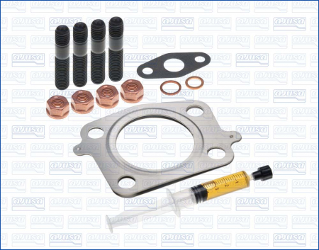 Set montaj turbocompresor (cu garnituri) potrivit MITSUBISHI L200, PAJERO III, PAJERO SPORT I 2.5D 11.98- [1]