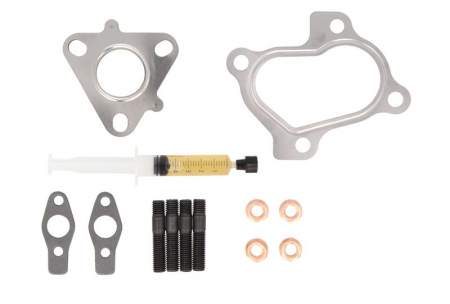 Turbocompresor - Set montaj turbocompresor (cu garnituri) potrivit MITSUBISHI L200 / TRITON 2.5D 11.05-12.15