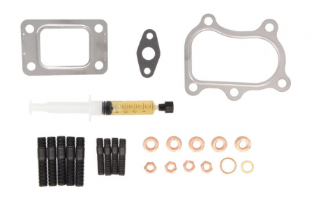 Turbocompresor - Set montaj turbocompresor (cu garnituri) potrivit NISSAN NAVARA, PICK UP 2.5D 05.98-04.05