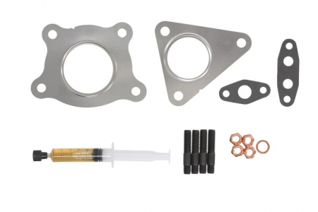 Turbocompresor - Set montaj turbocompresor (cu garnituri) potrivit OPEL MOVANO A, VIVARO A 2.5D 10.03-