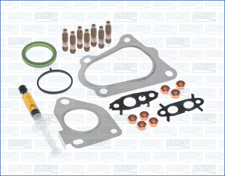 Turbocompresor - Set montaj turbocompresor (cu garnituri) potrivit OPEL MOVANO B 2.3D 05.10-