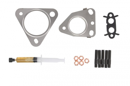 Turbocompresor - Set montaj turbocompresor (cu garnituri) potrivit RENAULT GRAND SCENIC II, KOLEOS I, LAGUNA, LAGUNA II, LAGUNA III, LATITUDE, MEGANE II, SCENIC II 2.0D 08.05-