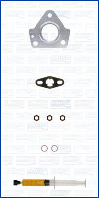 Turbocompresor - Set montaj turbocompresor (cu garnituri) potrivit SSANGYONG ACTYON II, ACTYON SPORTS I, ACTYON SPORTS II, REXTON W / REXTON, RODIUS II 2.0D 09.11-