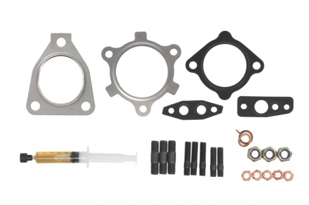 Turbocompresor - Set montaj turbocompresor (cu garnituri) potrivit TOYOTA FORTUNER, HILUX, HILUX VII, LAND CRUISER, LAND CRUISER 90, LAND CRUISER PRADO 3.0D 02.00-