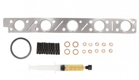 Turbocompresor - Set montaj turbocompresor (cu garnituri) potrivit VOLVO C30, C70 II, S40 II, S80 II, V50, V70 II, V70 III, XC60 I, XC70 I, XC70 II, XC90 I 2.4D 04.05-02.17