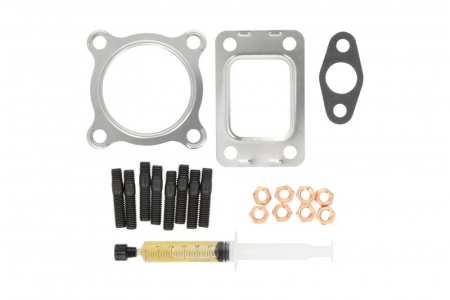 Turbocompresor - Set montaj turbocompresor (cu garnituri) potrivit VW LT 28-35 I, LT 40-55 I 2.4D 06.92-06.96